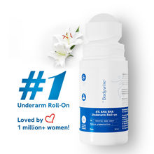 Be Bodywise 4% AHA BHA Underarm Roll On - Treats Pigmentation & Odour - Lactic Acid & Salicylic Acid