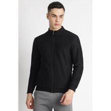 Reebok Mens Black Solid Jacket