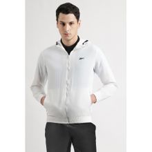 Reebok Mens Solid White Jacket