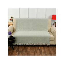 Sashaa World Spring-Hued Chevron Throw Green