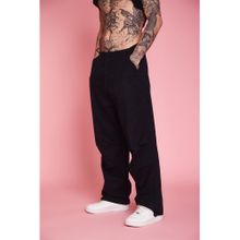 Bonkers Corner Black Parachute Trackpant