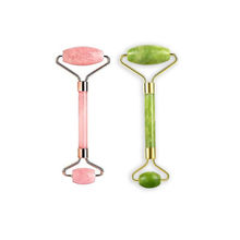 Getmecraft Jade Face Roller And Rose Quartz Facial Roller Se...