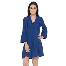 Twenty Dresses By Nykaa Fashion The New Age Traveller Dress - Blue