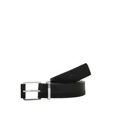 Bulchee Black Casual Jeans Mens Belt Half Textured