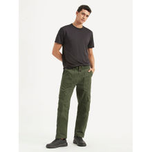 Levi's Men Olive Tapered Fit Cargo
