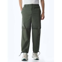 Jack & Jones Men Regular Fit Green Joggers