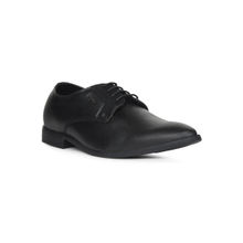 Bata Men Formal Round Toe Derbies Shoes Black
