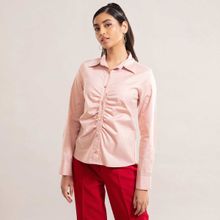 Twenty Dresses by Nykaa Fashion Peach Perfect For My Personality Shirt