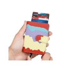 The Wallet Store Luxepop Rfid Pop Up Cardholder - Red