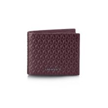 Lapis Bard Enigma Bi-Fold Wallet - Burgundy