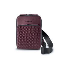 Lapis Bard Enigma Crossbody Bag - Burgundy