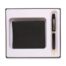 Cross Coventry Black Lacquer Gold BP with Coin Wallet