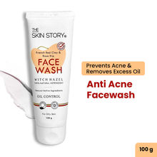 The Skin Story French Clay Pimple Oil Control Face Wash For Acne Prone Oily Skin Cleanses Pores