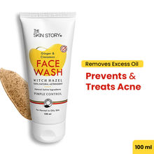 The Skin Story Oil & Pimple Control Ginger Cinnamon Face Wash For Acne Prone - Oily Skin, Dark Spots