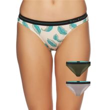 Tailor and Circus Pure Soft Anti-Bacterial Beechwood Modal Bikini-Multi-Color (Pack of 3)