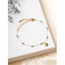 Palmonas Women Emerald Green Accent Bracelet