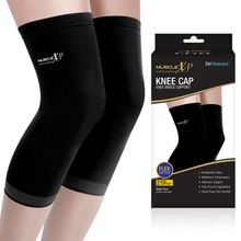MuscleXP Drfitness+ Knee Cap & Brace Knee Compression Support For Men & Women
