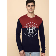 Free Authority Mens Harry Potter Printed Multi-Color Sweater