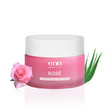 ENN Rose Ultra Light Hydrating Face Cream Infused With Hyaluronic Acid & Aloe Vera Gel