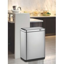 OBSESSIONS Eko Touchless Smart Sensor Metallic Dustbin 45 Ltr.