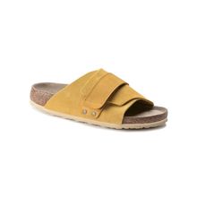 Birkenstock Kyoto Soft Footbed Nubuck Suede Leather Regular Unisex Sandal