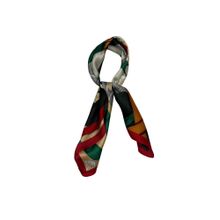 The Tie Hub Red & Cream Pure Microfiber Scarf