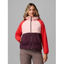 Columbia Women Multi-Color Omni-Shade Spire Valley Trail Running Windcheater