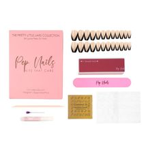 Pep Nails Back To Black Classic French Manicure Press On Nails