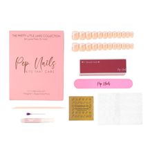 Pep Nails Snow Drop Natural Glitter Press On Nails