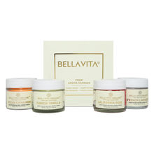 Bella Vita Organic Vanilla Cinnamon Lavender & Rose Aroma Candles