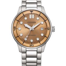 Citizen Men Mechanical Hands 4 Cm Bronze Dial Analog Watch-NJ0191-83X (L)