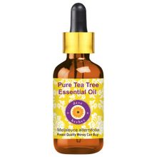 Deve Herbes Pure Tea Tree Essential Oil (Melaleuca alternifolia) for Ance Free & Glowing Skin