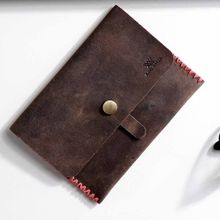 Aditi Wasan Leather Brown Travel Wallet