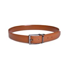 Belwaba Tan Men Reversible Leather Belt