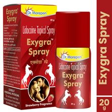 Dr. Morepen Lidocaine Exygra Spray - Strawberry Fragrance