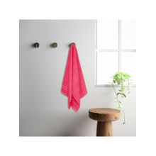 Welspun Quik Dry 380 GSM 100% Cotton Plain Bath Towel (XL) - Coral
