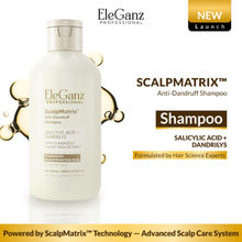 Eleganz Professional ScalpMatrix Anti Dandruff Shampoo For Oily & Dry Sensitive Scalp,Salicylic Acid