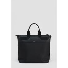 Perona Black Solid Unisex Tote Bag