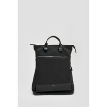 Perona Black Solid Unisex Laptop Bag
