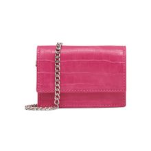 MIRAGGIO Camilla Card Holder with Sling Chain for Women - Pink (S)