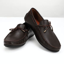 Louis Philippe Brown Boat Shoes