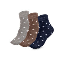 Footprints Organic Cotton & Bamboo Socks For Women Pack Of 3