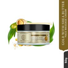 Khadi Natural Gold Face Massage Cream Removes Dead Cells