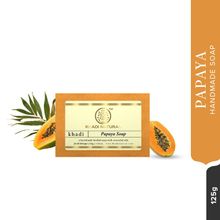 Khadi Natural Papaya Handmade Soap Reduce Wrinkles & Fine Lines