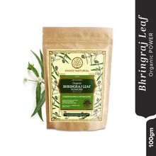 Khadi Natural Bhringraj Leaf Organic Powder Deep Moisturize Scalp