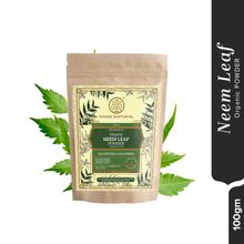 Khadi Natural Neem Leaf Organic Powder Oil Control & Deep Cleanses
