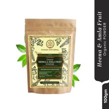 Khadi Natural Henna & Amla Fruit Organic Powder Repair Split Ends