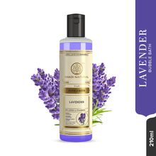 Khadi Natural Lavender Bubble Bath Body Wash Soft & Supple Skin