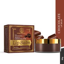 Khadi Natural Chocolate Lip Balm With Beeeswax & Honey Soften & Moisturize