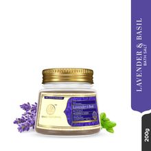 Khadi Natural Lavender Basil Bath Salt Removes Dirt & Impurities